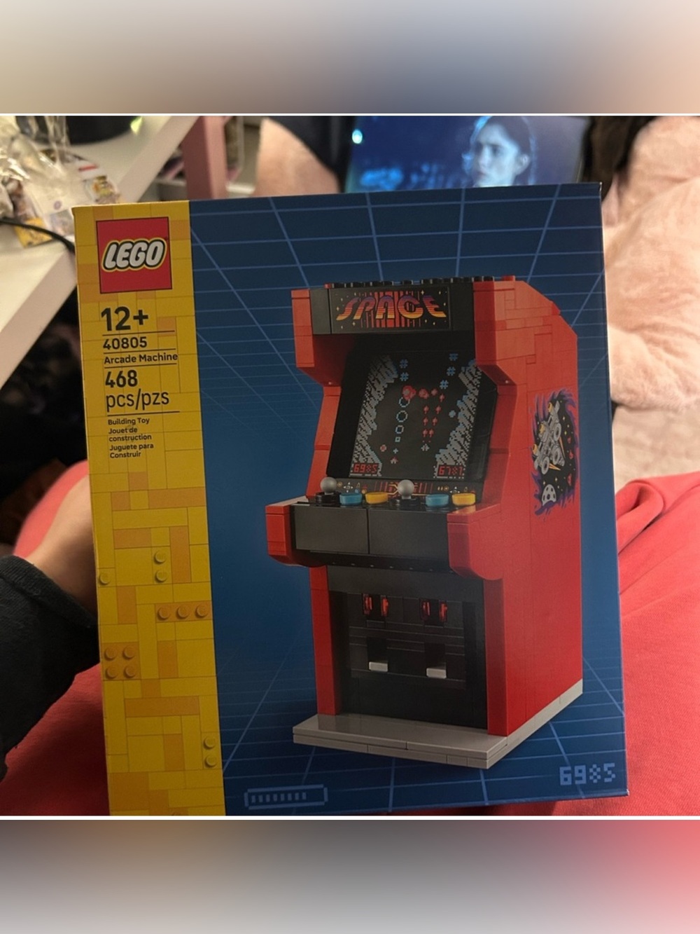 Lego Red Arcade Machine Building Set
